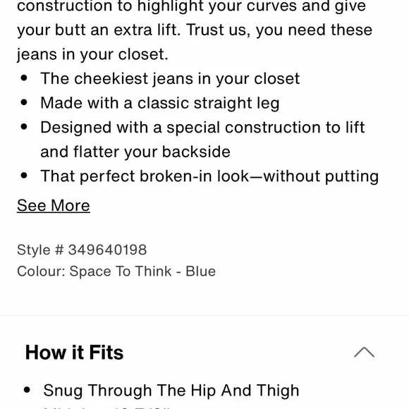 Levi’s Wedgie Straight Jeans - Picture 4 of 4